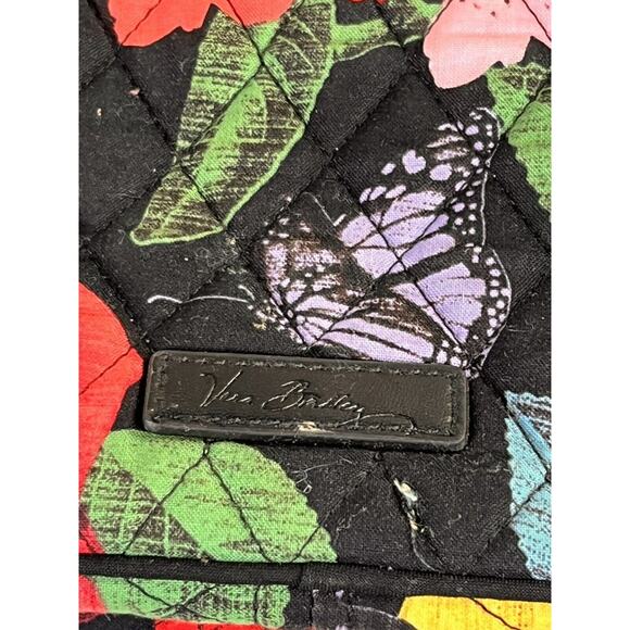 Vera Bradley Pink Red Yellow Blue Floral Lunch Bag - Picture 5 of 12